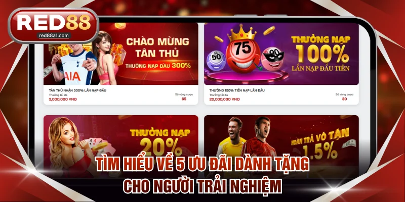 Tìm hiểu về 5 ưu đãi khủng dành tặng cho người trải nghiệm